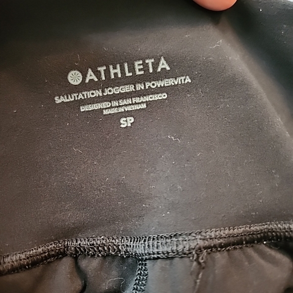 Athleta Cruise Jogger in Powervita Pants Black Size SP - Picture 8 of 9